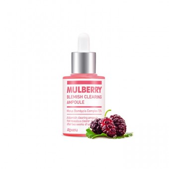 A'pieu Mulberry Blemish Clearing Ampoule - Сыворотка для проблемной кожи лица